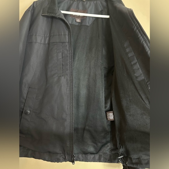 Michael Michael Kors womens Black windbreaker jacket medium - Picture 8 of 8